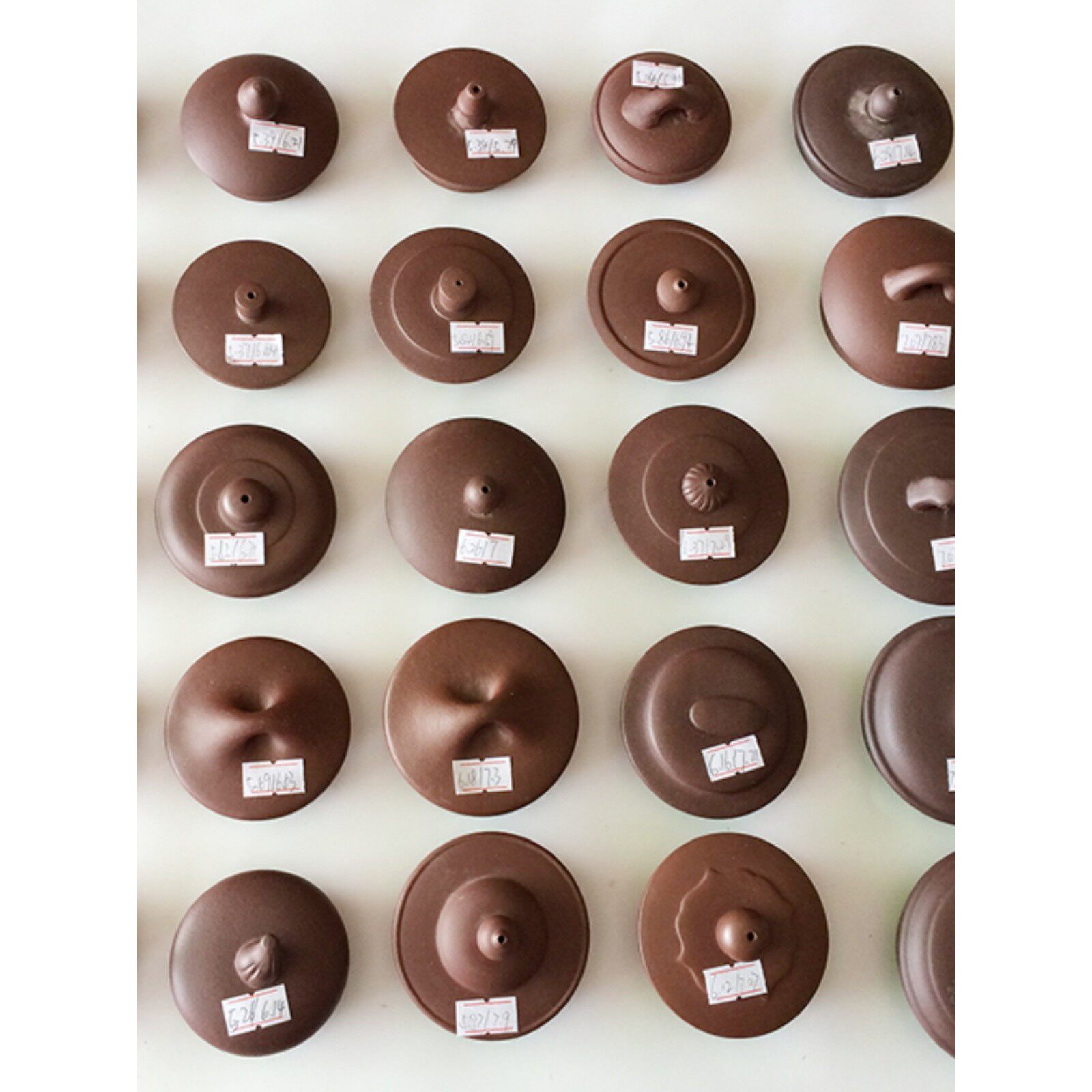 配紫砂壶盖子 朱泥茶壶盖 配盖子  多种泥料  西施壶盖 石瓢壶盖