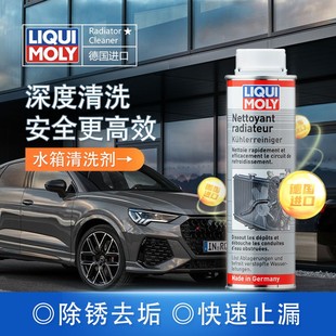 力魔货汽车发动机散热器水箱内部强力清洗剂专用止漏堵漏除垢除锈