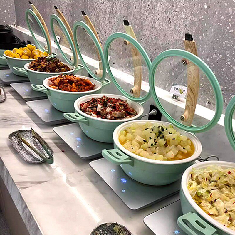 亚朵商用保温锅自助餐炉电热食物保温炉酒店早餐菜品加热布菲炉