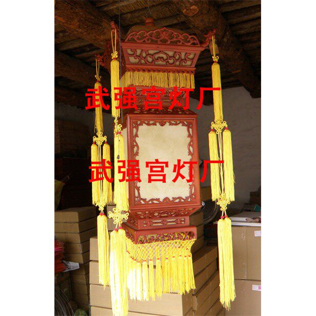 中式宫灯中式灯具古典宫灯手绘仿古宫灯木制宫灯客厅吊灯