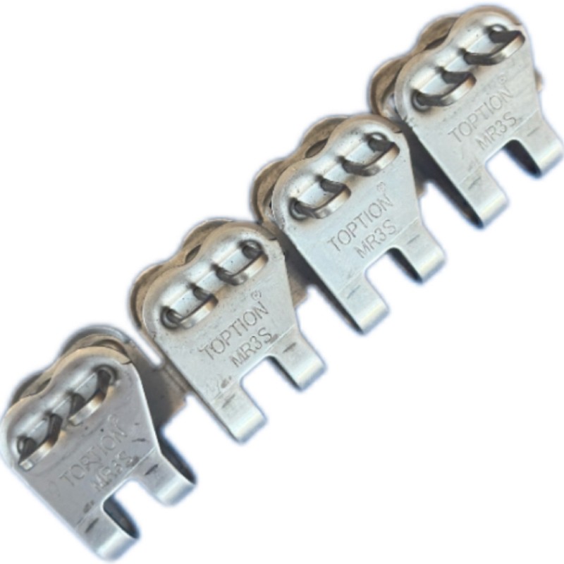 蝴蝶扣304不锈钢皮带扣轻型输送带接头强力皮带扣1号MRS32 48 64