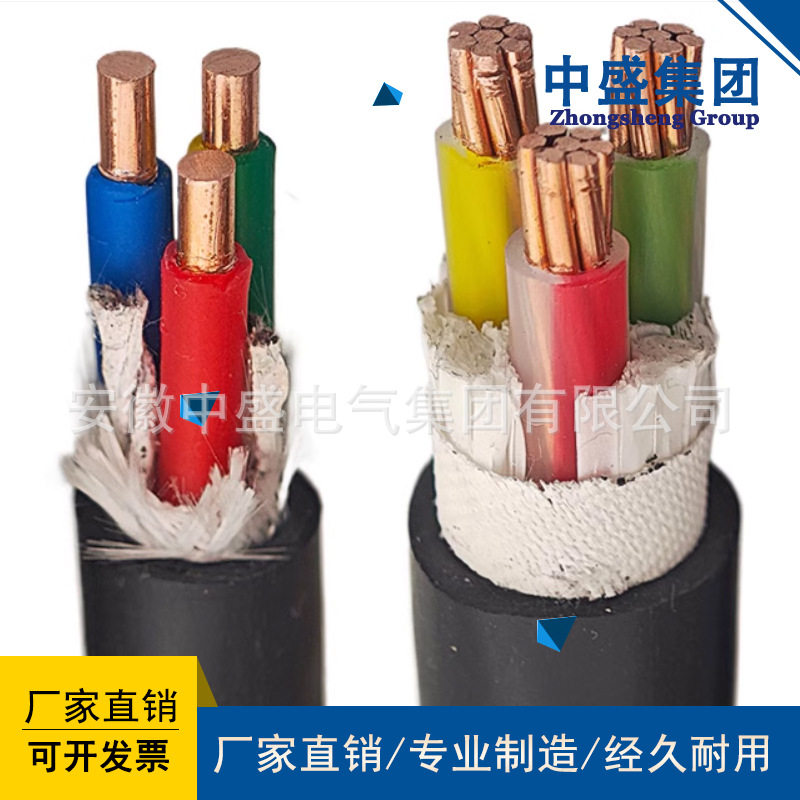 耐高温变频电力软电缆JHBPGVF-P2R 690V 3*185+3*35