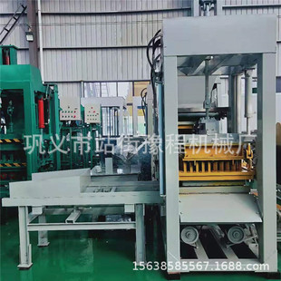 block machine全自动路面吸水砖机马路护坡制砖机水泥压砖机设备