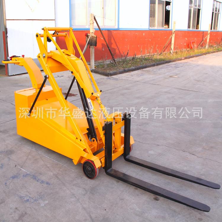 全电动配重式堆高车无前腿曲臂前移叉车升降装卸液压车堆垛车