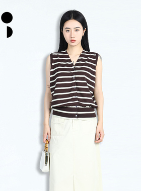 WZWJ/未知未觉2025夏装新品针织衫W522M41007