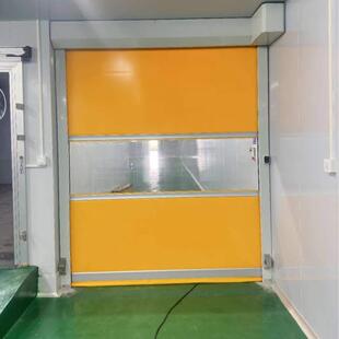 防护设备配套快速门机械焊接机器软帘门工作站自动感应升降卷帘门
