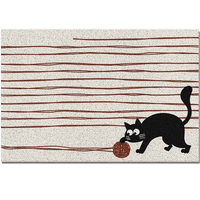 入户门地垫室内门口进门脚垫可裁剪丝圈门垫耐脏防滑家用地毯猫咪,居家布艺,入户地垫,淘宝优惠券,粉丝福利购,淘宝优惠卷