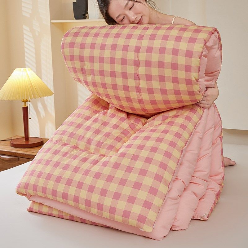 大豆纤维被子冬被加厚保暖四季通用学生宿舍单人被褥双人春秋被芯,床上用品,化纤被,淘宝优惠券,粉丝福利购,淘宝优惠卷