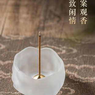 天然松塔香底座室内招财线香底座培星香插檀香炉家用熏香炉香托架