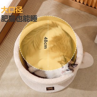 猫窝剑麻猫抓板窝耐磨不掉屑超大号猫抓盆四季通用猫玩具猫咪用品