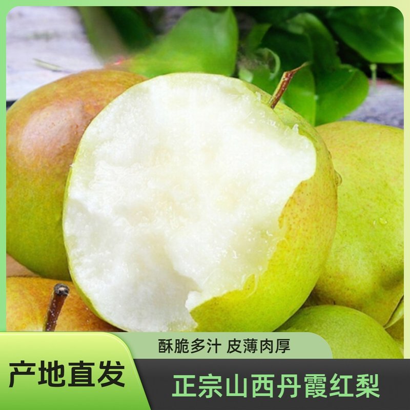 壹乡壹韵顺丰/京东正宗丹霞红香梨山西脆甜多汁新鲜现摘产地