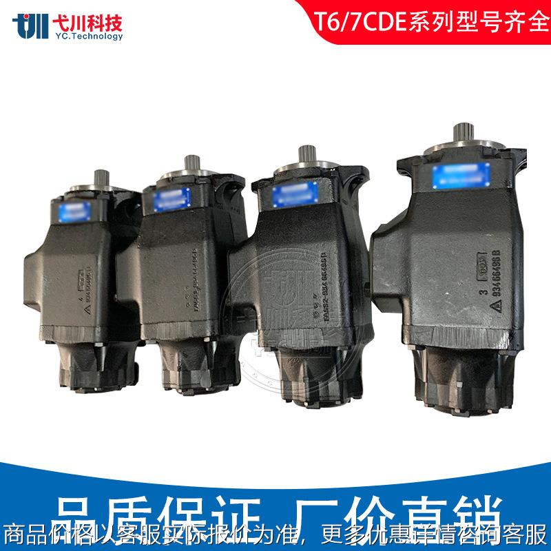 丹尼逊T6C/D/E/CC/DC/EC/ED/T7B泵芯替DENISON双联液压油泵