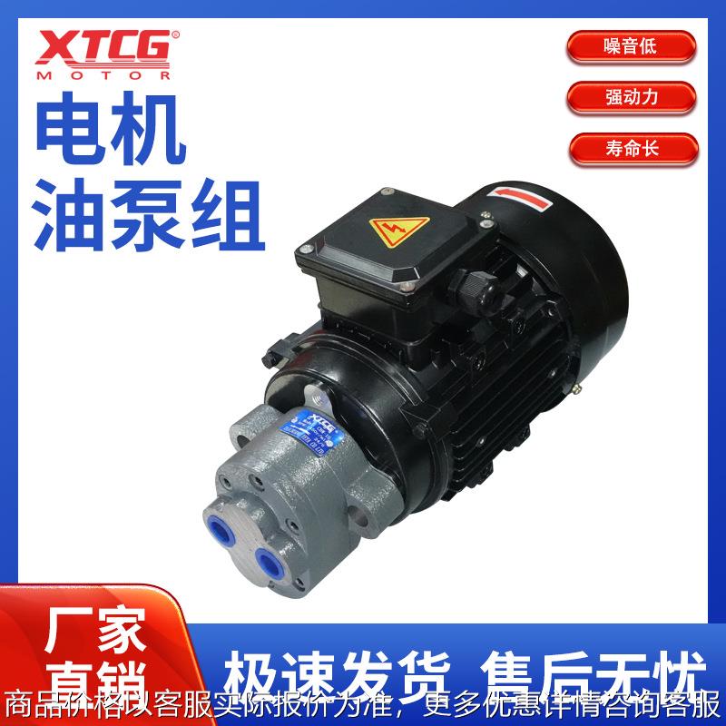 工厂直销CBB10/B6/CBB4齿轮油泵电机组0.37/0.55KW(油泵带耳)