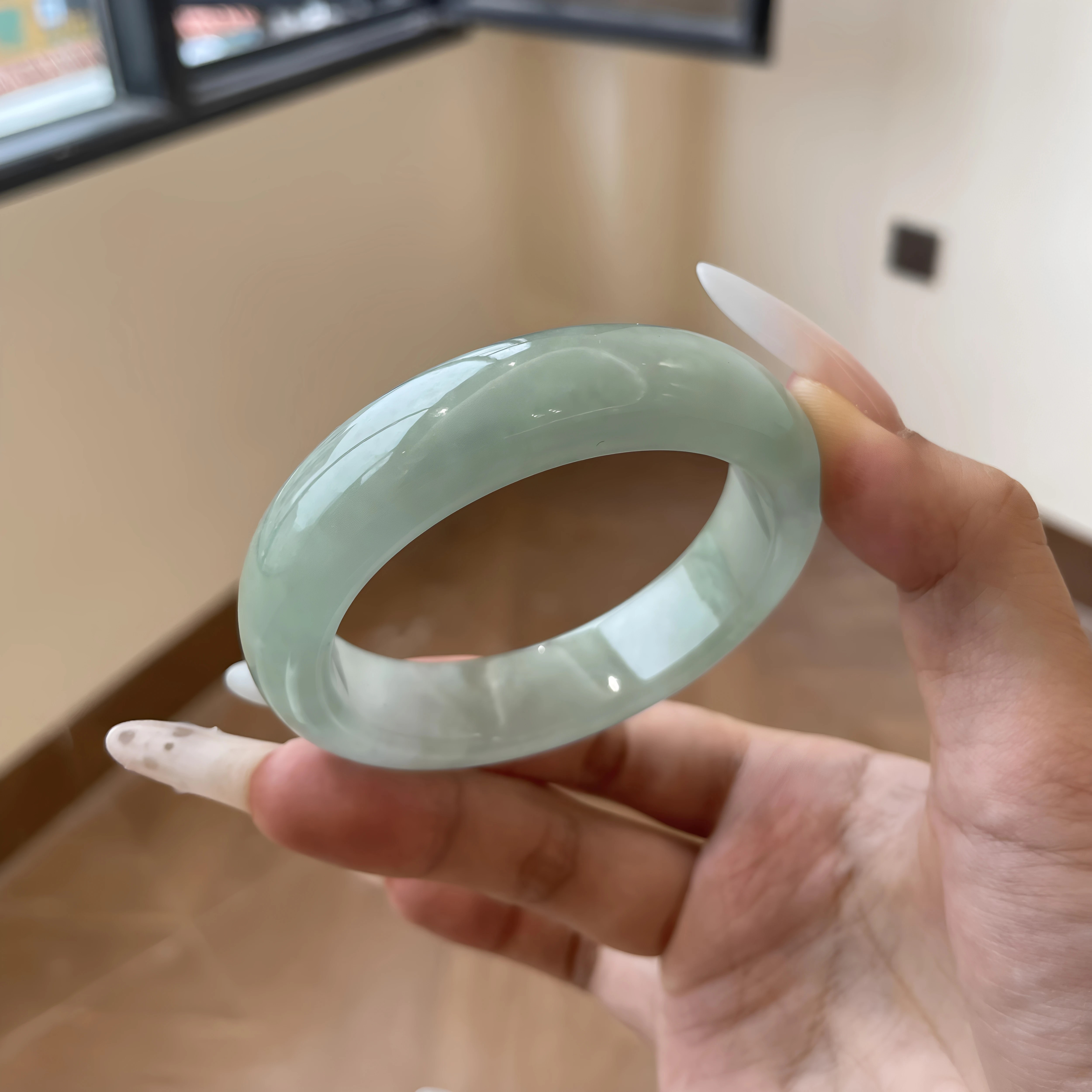 【8354人抢购中】"空青”玉手镯