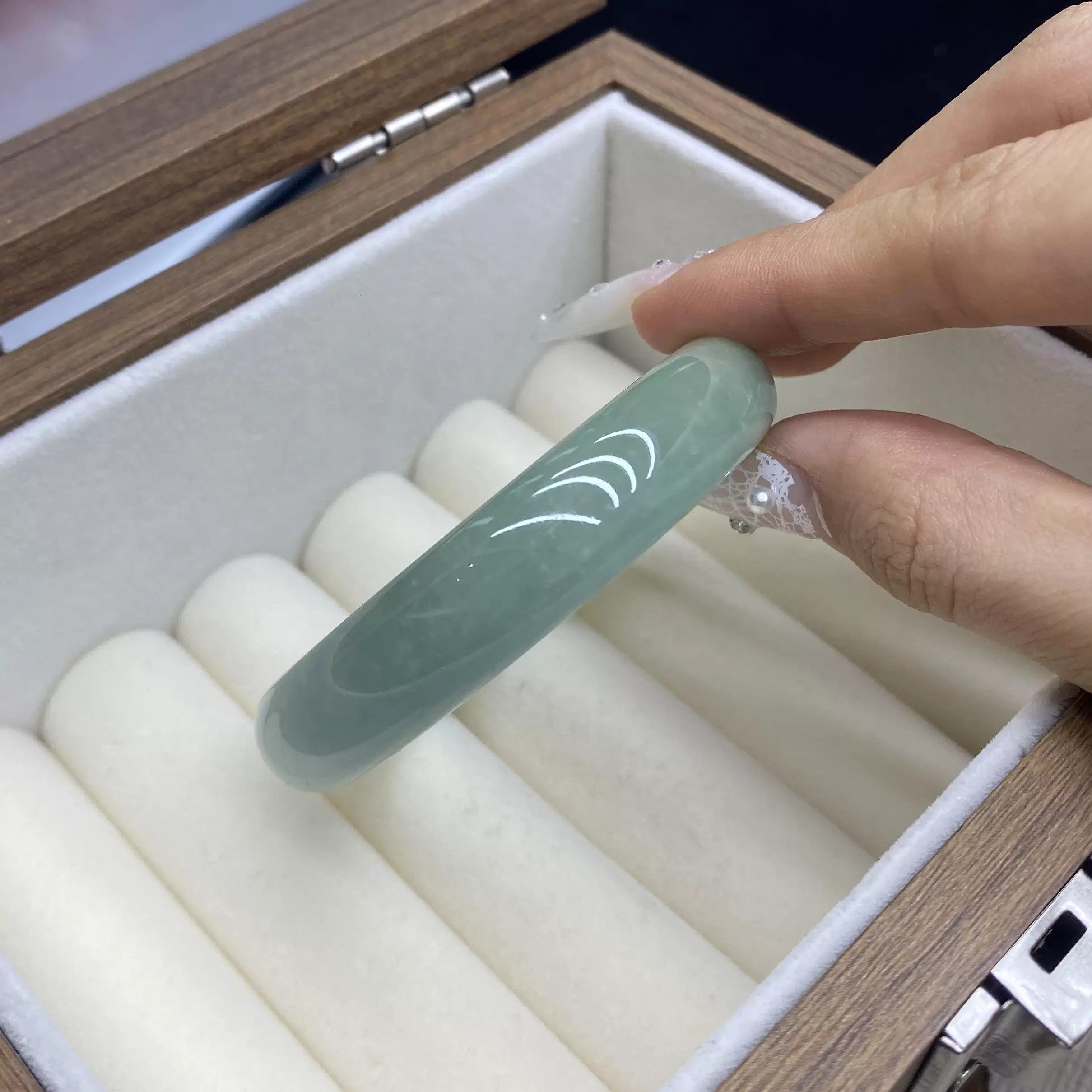 【7396人抢购中】"空青”玉手镯