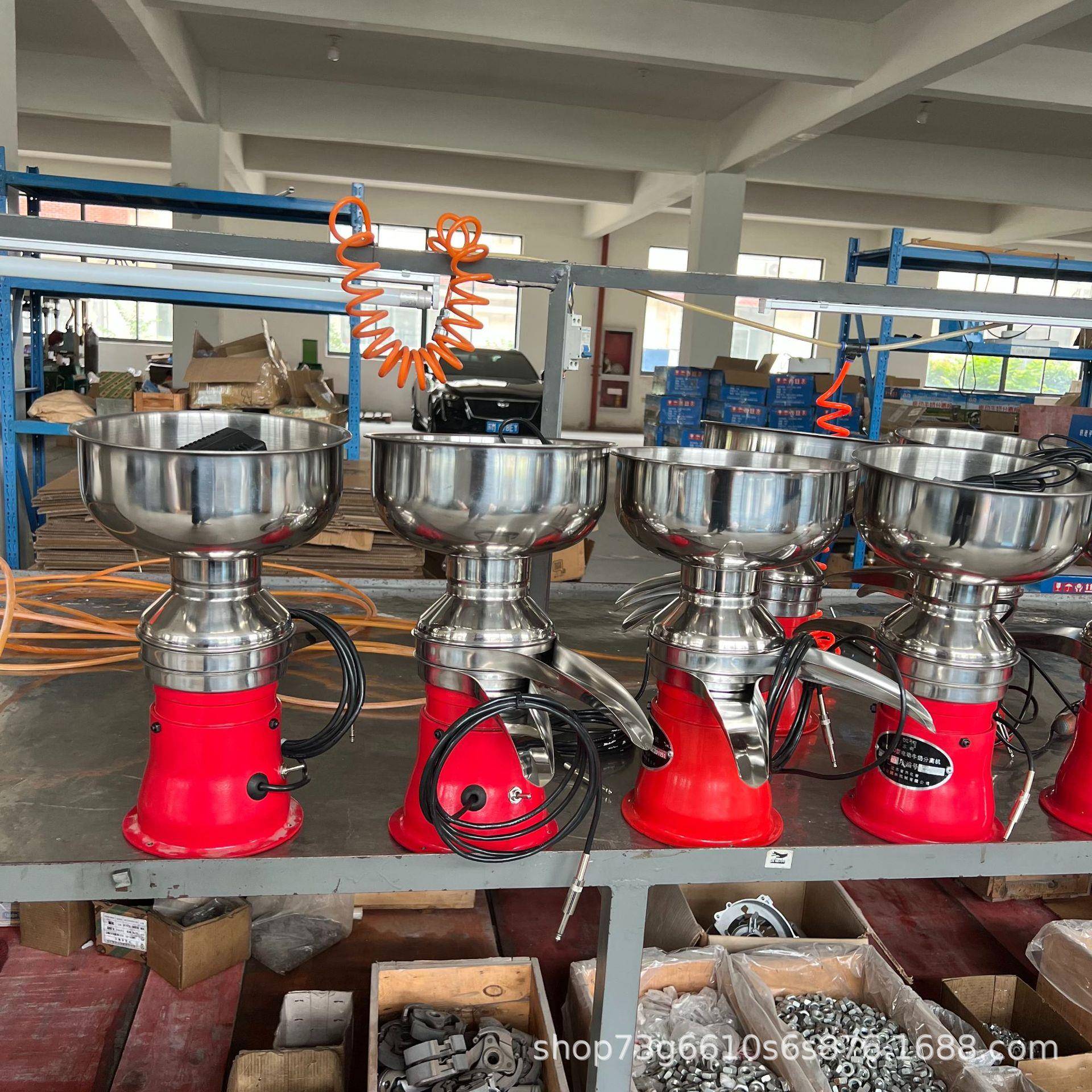 酥油机不锈钢牛奶分离机50升12V220v电动设备脱脂机