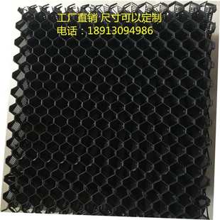 PP材料塑料降温水帘 2021除尘塑料2水帘耐脏塑料湿帘纸吸尘过滤