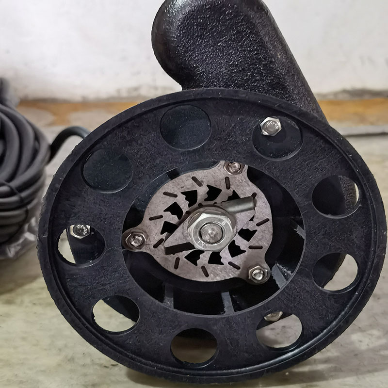 化粪池专用带刀切割直流电动车浇菜潜水污水泵24V72抽水机48v-60v