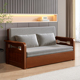 单人沙发床可折叠多功能小户型1.5m双人带储物客厅实木两用沙发床