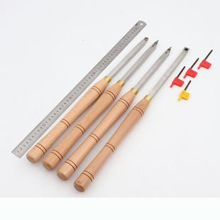 手持车刀 厂家木工车床舍弃式 方形刀杆四件套跨境产品