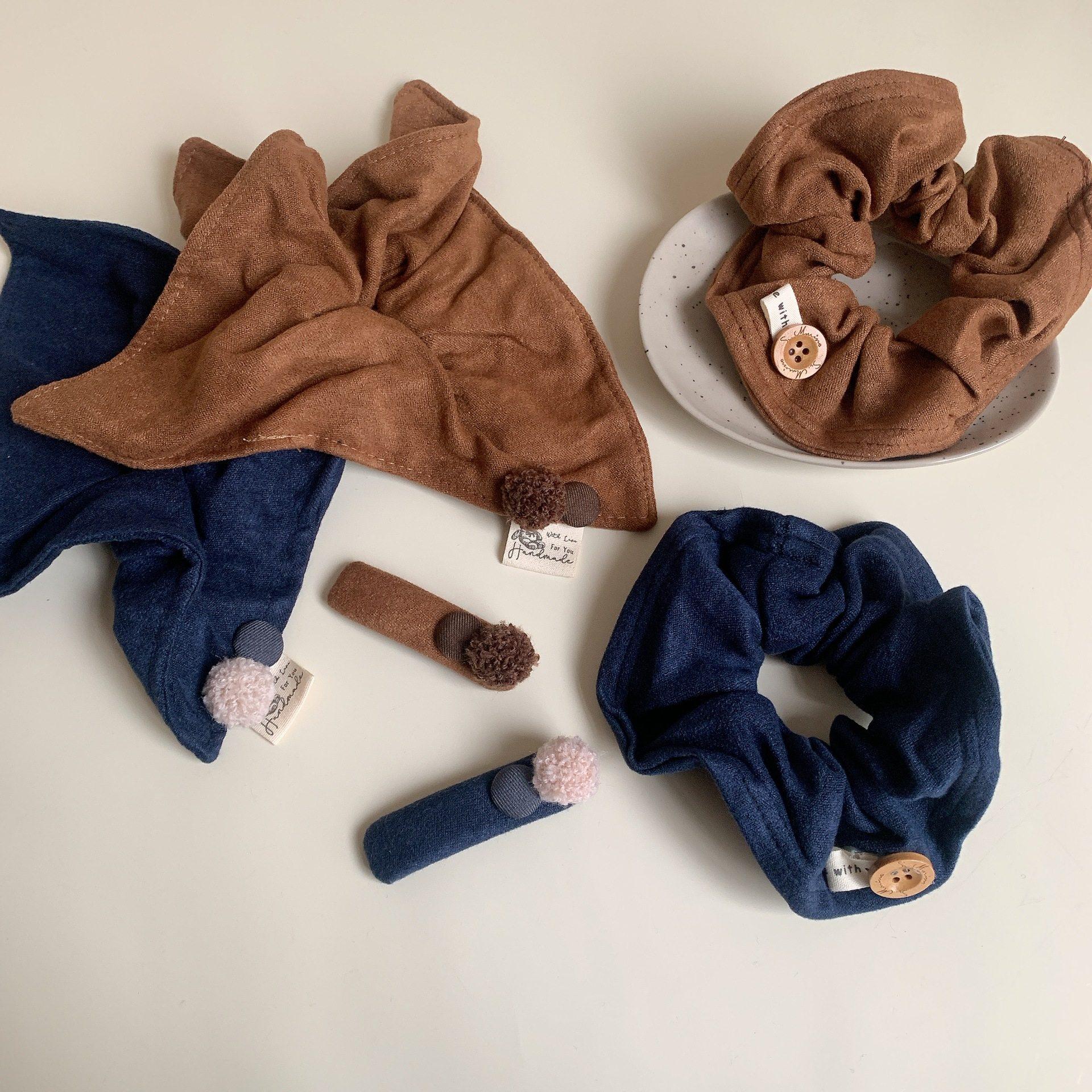 高级质感绒布布艺发圈纽扣毛球大肠圈方进头绳百搭秋冬发饰女新款,饰品/流行首饰/时尚饰品新,发饰,淘宝优惠券,粉丝福利购,淘宝优惠卷