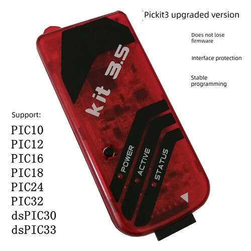 kit3.5 PICkit3 彷真 烧写 下载器 支持脱机编程 器 升级版更稳定