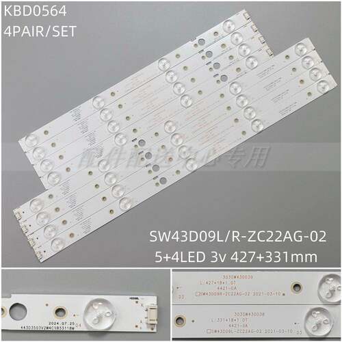 8条*43E388A /G 43UG620V 43UJ620V TH-43FX680C SW43D09L-ZC22AG
