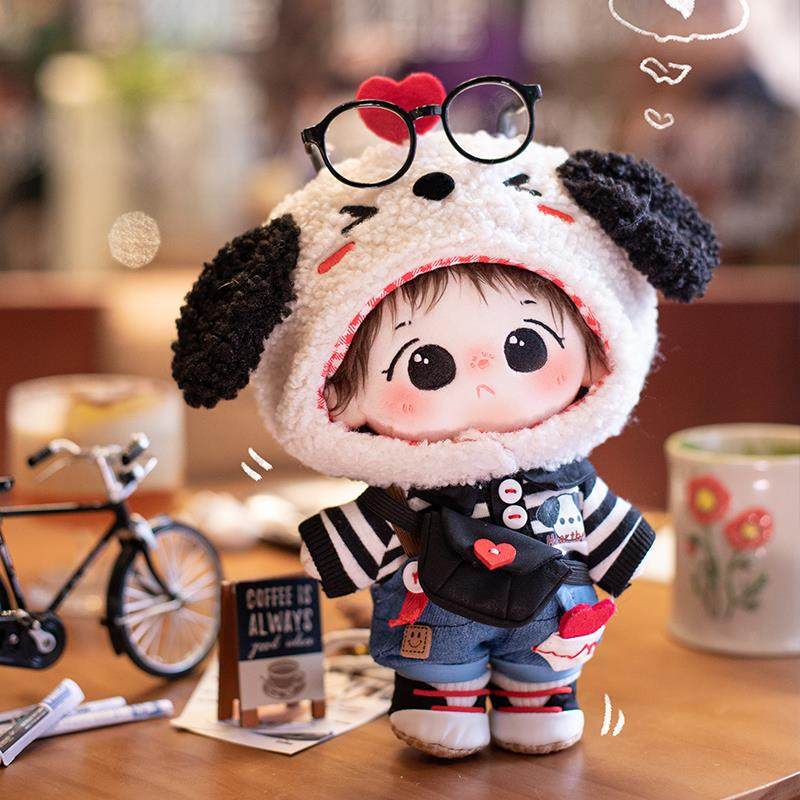 布优布优 棉花娃娃男原创正版现货娃衣20cm 潮玩公仔换装衣服套装,模玩/动漫/周边/娃圈三坑/桌游,棉花娃娃/毛绒玩具娃衣,淘宝优惠券,粉丝福利购,淘宝优惠卷
