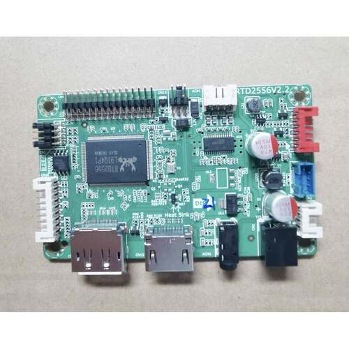 鼎科RTD2556V2.2驱动板免烧录驱动板跳冒改程序 DP驱动板+HDMI