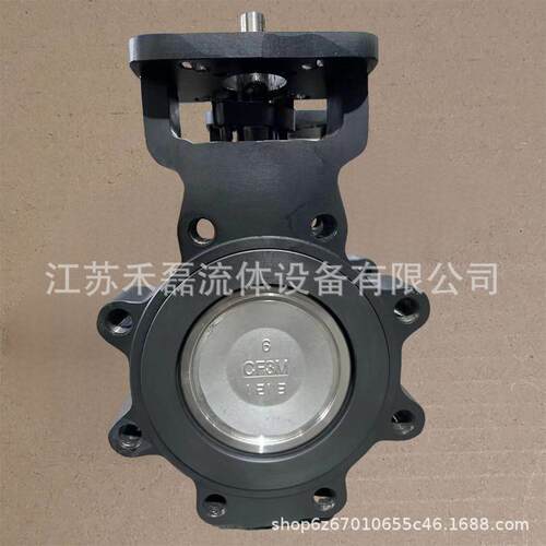 API609涡轮8寸凸耳高性能蝶阀D372FR150L300阀杆17-4PH阀座RPTFE