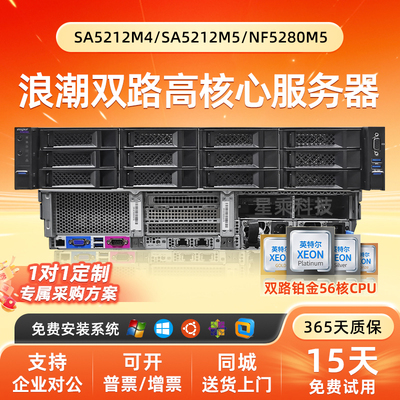 浪潮SA5212M5intel金牌CPU8175M