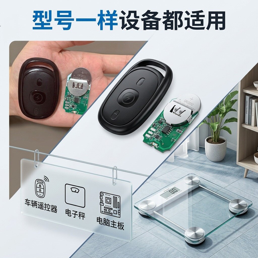 电动车钥匙遥控CR2032纽扣电池
