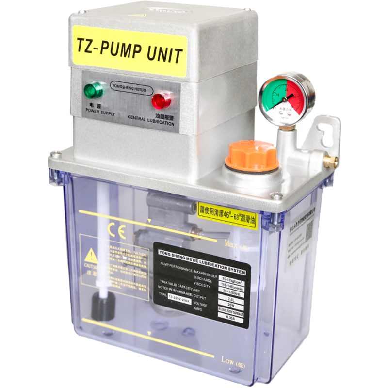 TZ2202-200X半自动润滑泵/PLC控制润滑泵/HL2202注油机