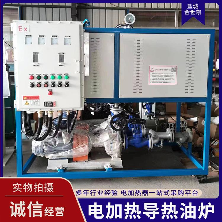 防爆导热油炉搅拌罐反应釜用导热油加热器双泵配冷却器导热油炉