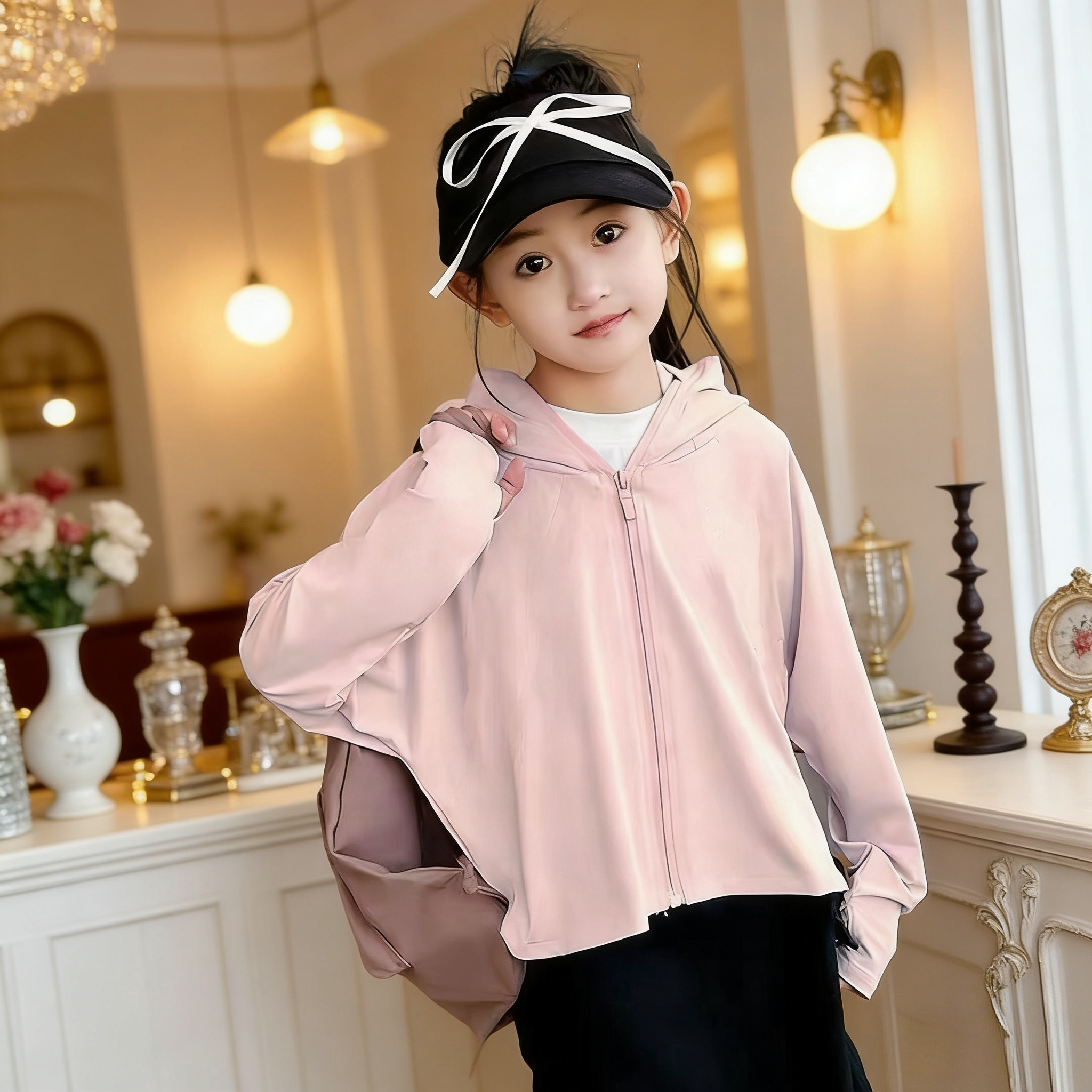 儿童防晒衣夏季2026新款男女孩童轻薄外套冰丝防紫外线宝宝防晒服