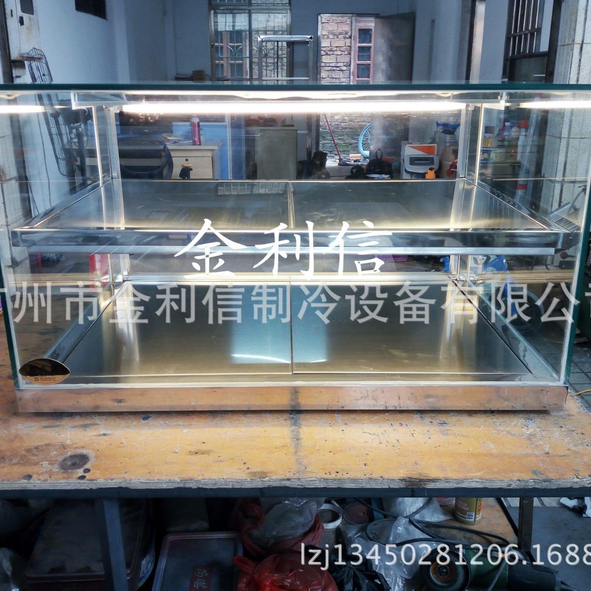 台式直角蛋双层恒CWB牛奶手撕包电热保温箱芝糕温热酥士展示柜
