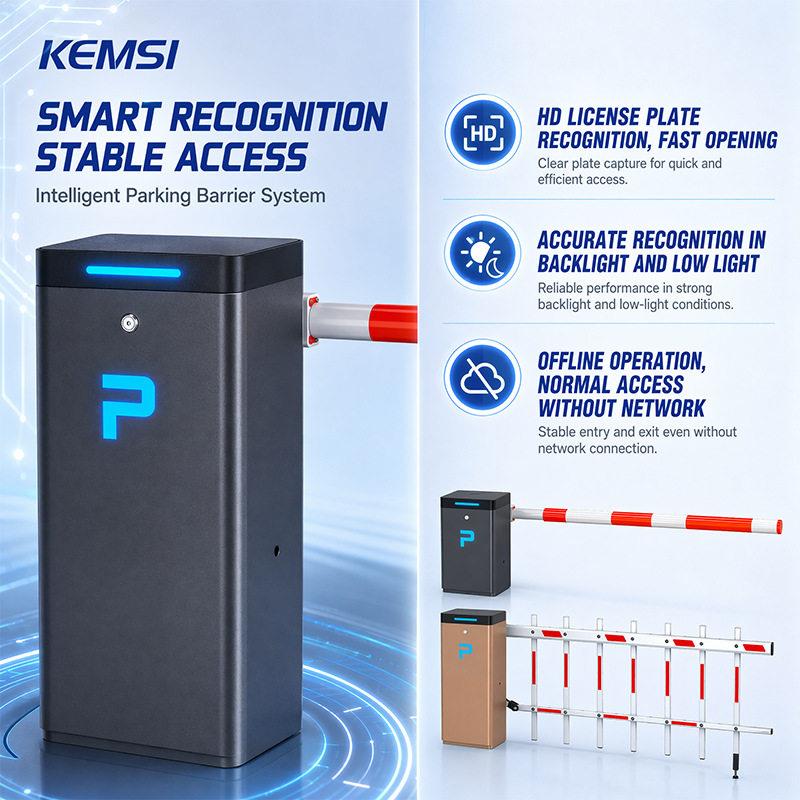 臻识车相机车KMS-ZD66牌识一别道闸体机商业车广场辆管理系统外贸