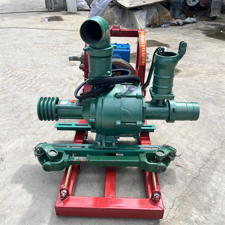 拖拉机后悬挂高压喷灌泵 吸程10米 带微喷 滴灌 转盘机