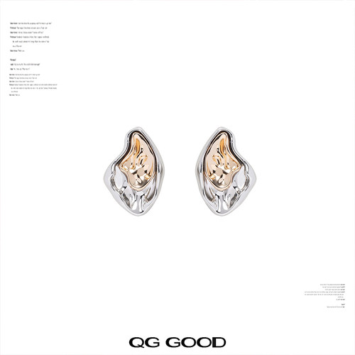 铜合金时尚个性设计感耳钉