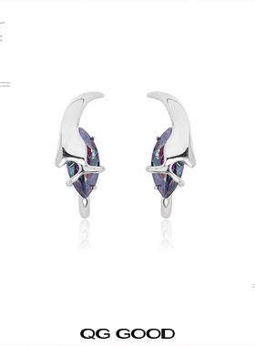 QG原创设计小众设计感高级轻奢气质耳饰女款耳环耳钉耳饰女款礼物