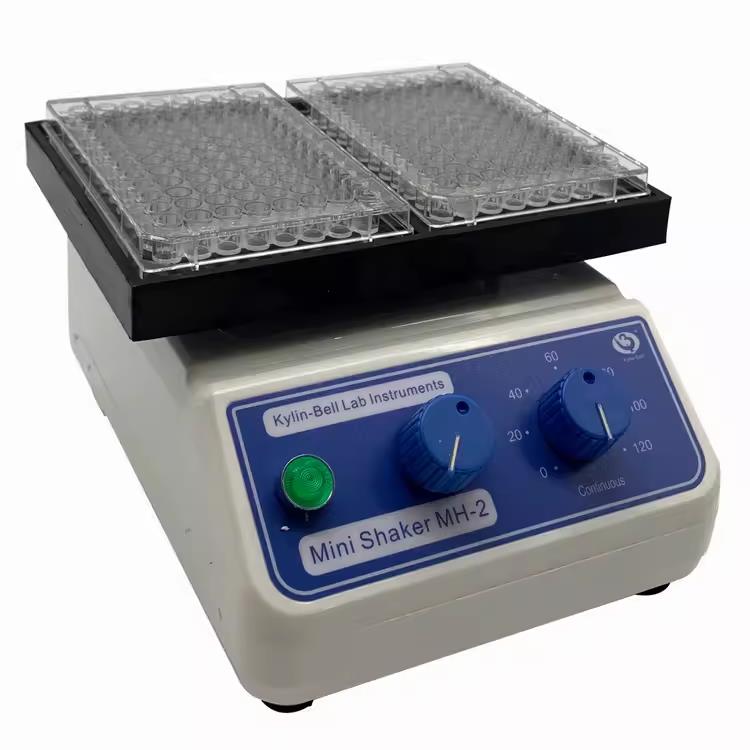 其林贝尔MH-2微量振荡器微型摇床可调速定时96孔酶标板细胞培养板