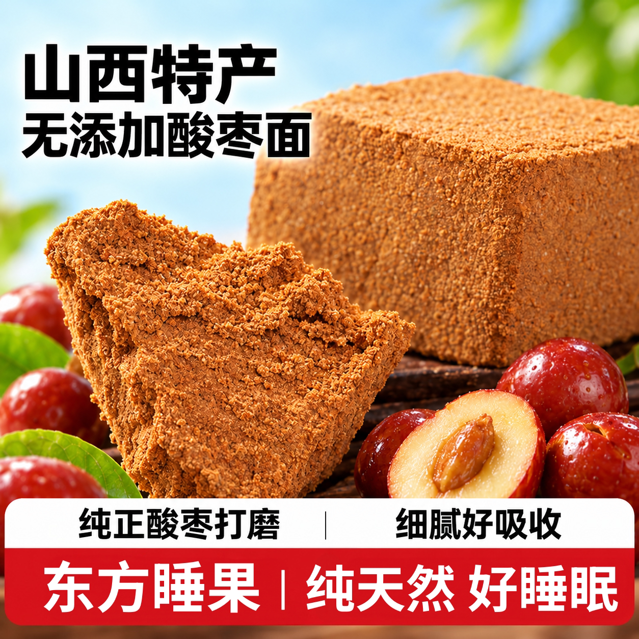 纯天然睡得香!山西特产酸枣面
