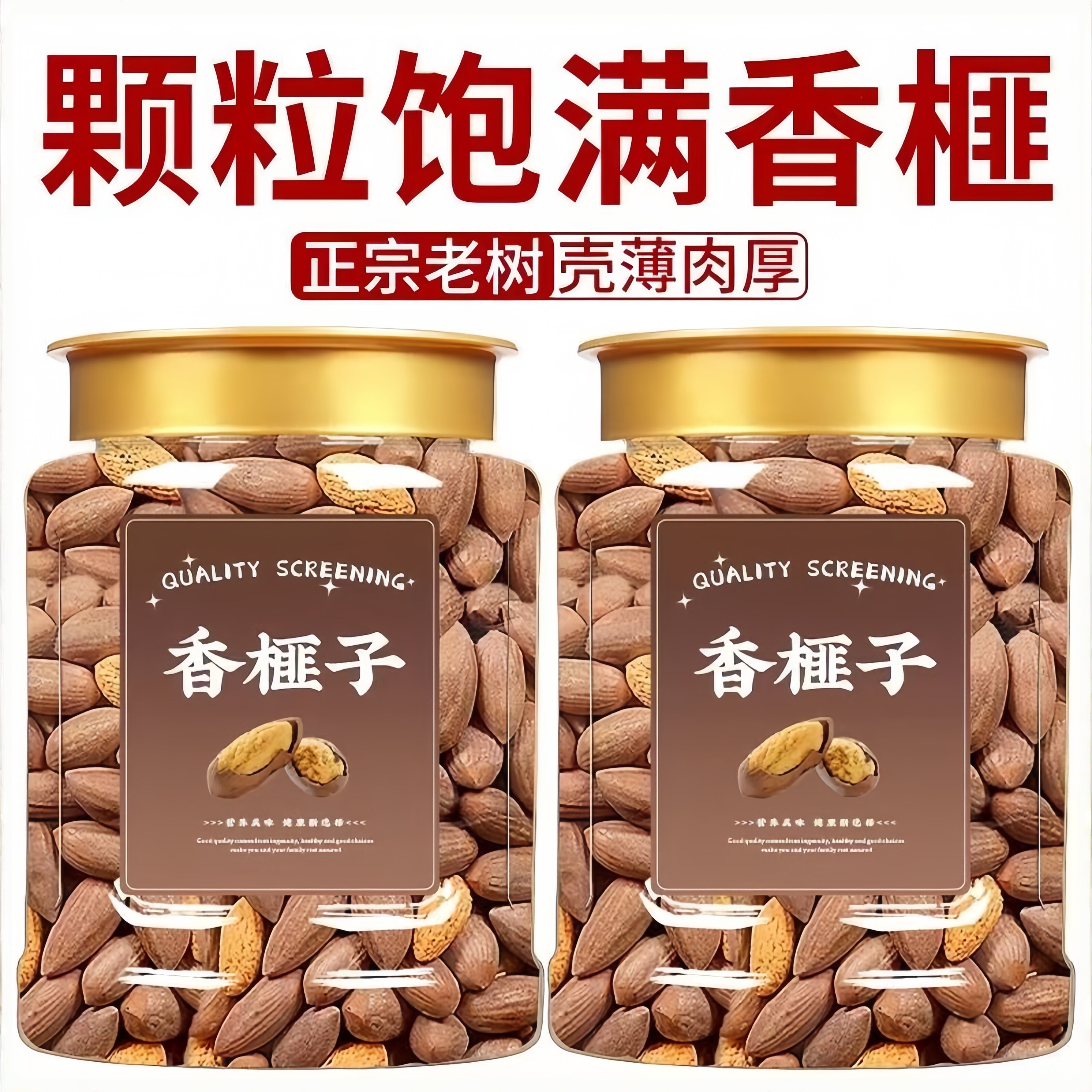大颗粒坚果！香榧子诸暨枫桥特产