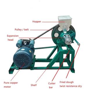 流动式车载江米棍膨化机汽油柴油香酥果机各种杂粮膨化机