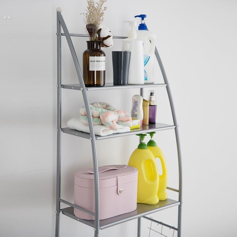 多层马桶置物架落地滚筒上方架子厕所阳台洗手间洗衣机马桶收纳架