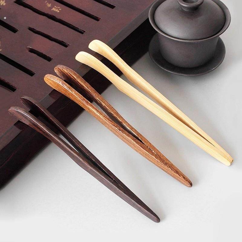 实木茶夹茶匙功夫茶具茶道零配件家用茶杯夹子竹制镊子洗杯茶夹子,餐饮具,茶夹,淘宝优惠券,粉丝福利购,淘宝优惠卷