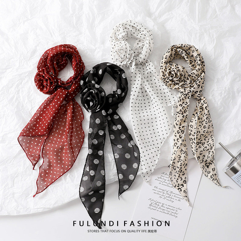 春夏季波点小长条丝巾女2025新款高级感系脖领巾飘带脖饰护颈玫瑰,服饰配件/皮带/帽子/围巾,围巾/丝巾/披肩,淘宝优惠券,粉丝福利购,淘宝优惠卷