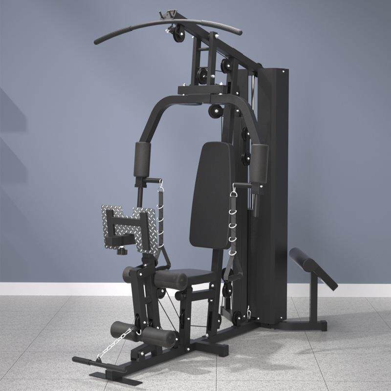 家用健身器材多功能一体高位下拉综合训练器单人站蹬腿健身房器械