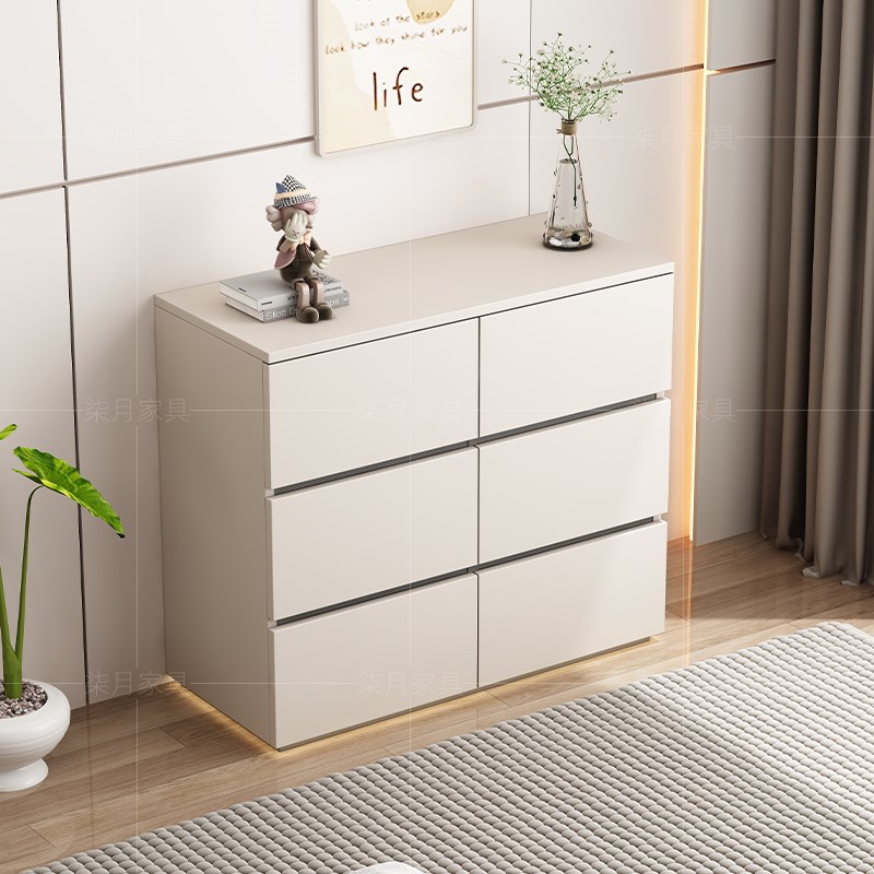 实木五斗柜简约现代储物柜立柜卧室客厅靠墙极简抽屉式收纳柜子