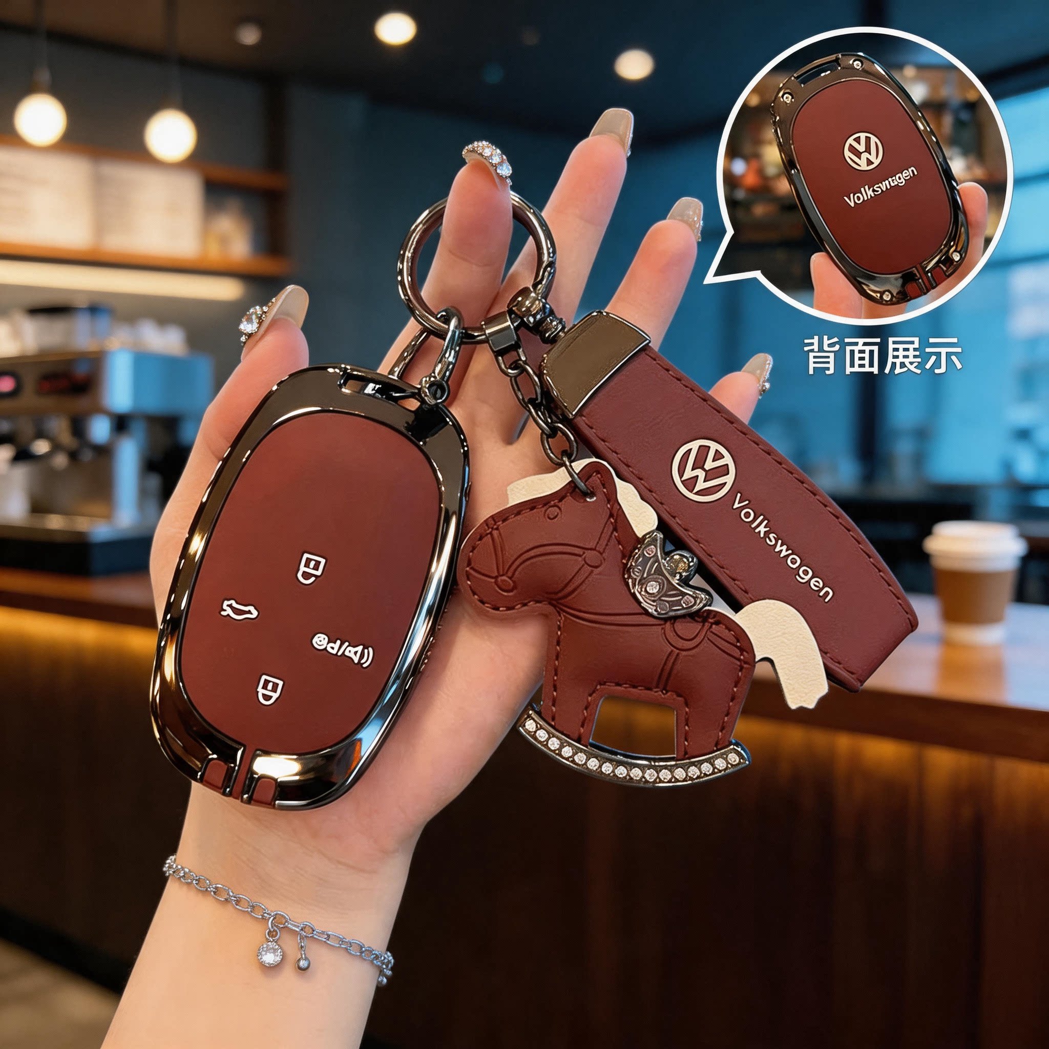 2026款大众ID.ERA 9X钥匙套id T6专用5S车8x与众08壳07全包06女09